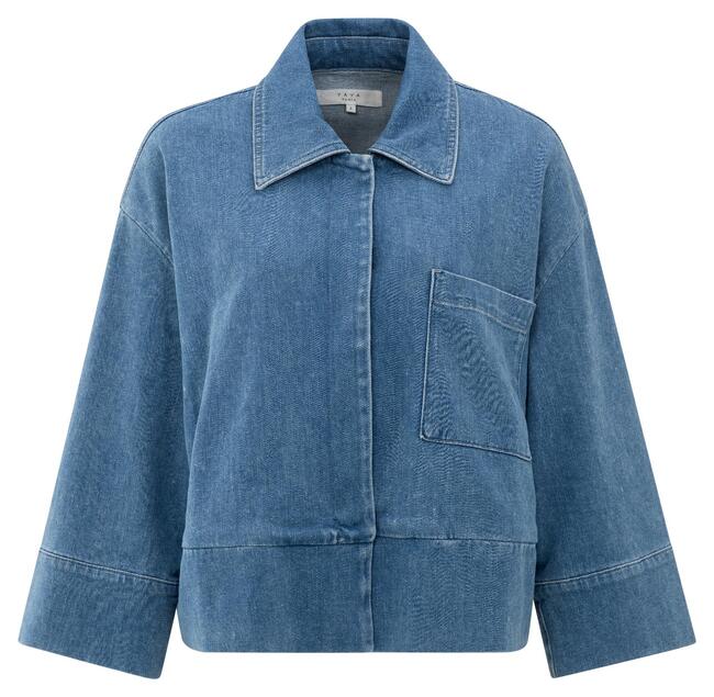 YAYA Jacket Denim Overside Yaya 01-511036-502