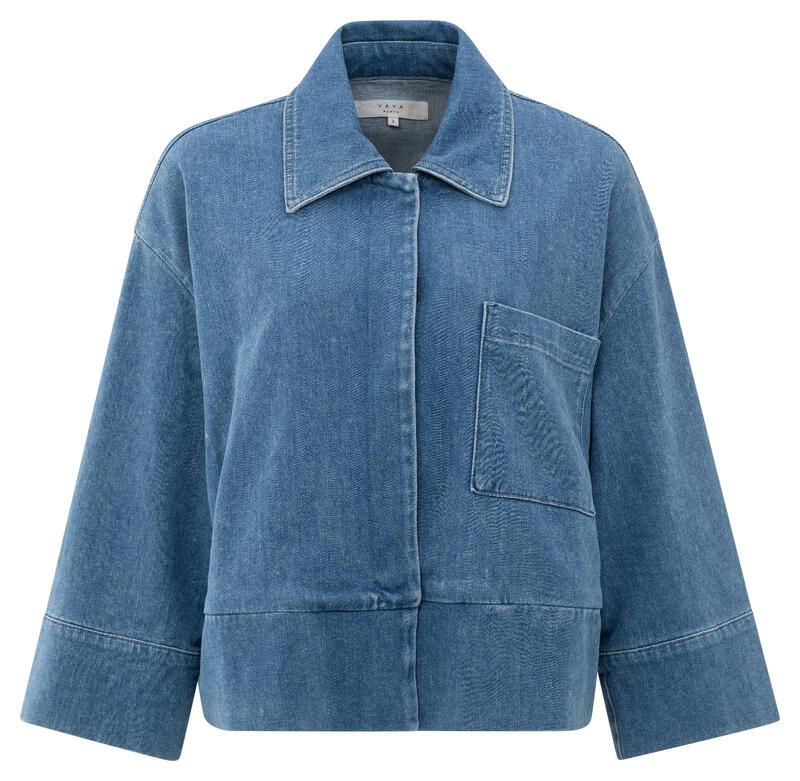 YAYA Jacket Denim Overside Yaya 01-511036-502