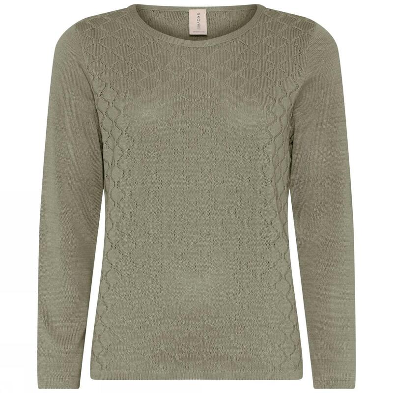 Skovhuus Pullover Feminie o neck Skovhu 3820