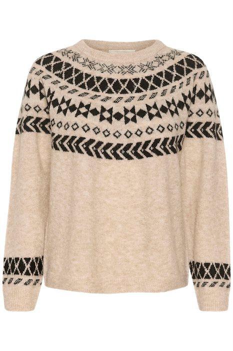 Cream Pullover CRCherrie Knit Cream 10612842