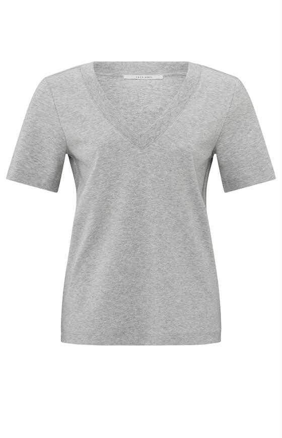 YAYA Shirt  Basic V-neck Yaya 01-719058-501