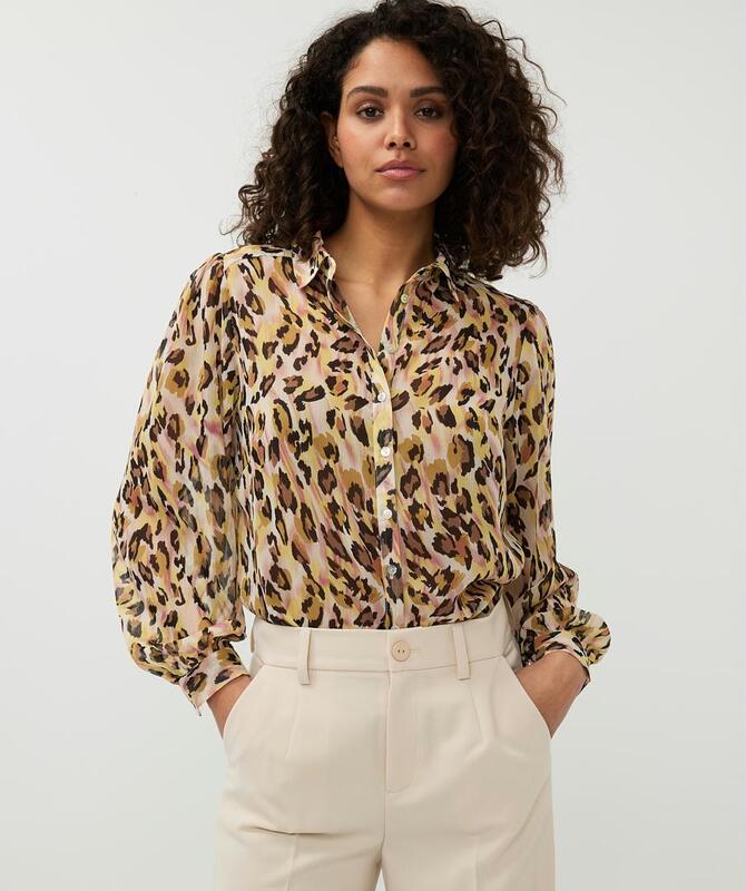 Esqualo Blouse Leopard Dream Esqualo SP25.14001