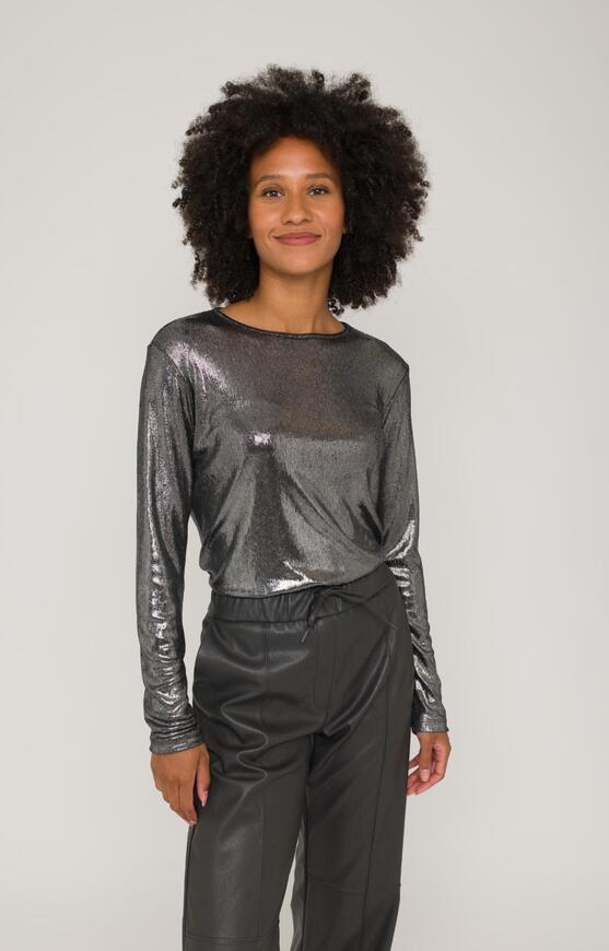 Anna Shirt Metallic look Anna 26A04-03694