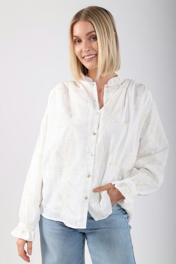 Nukus Blouse Jenna Embroidery Nukus Jenna