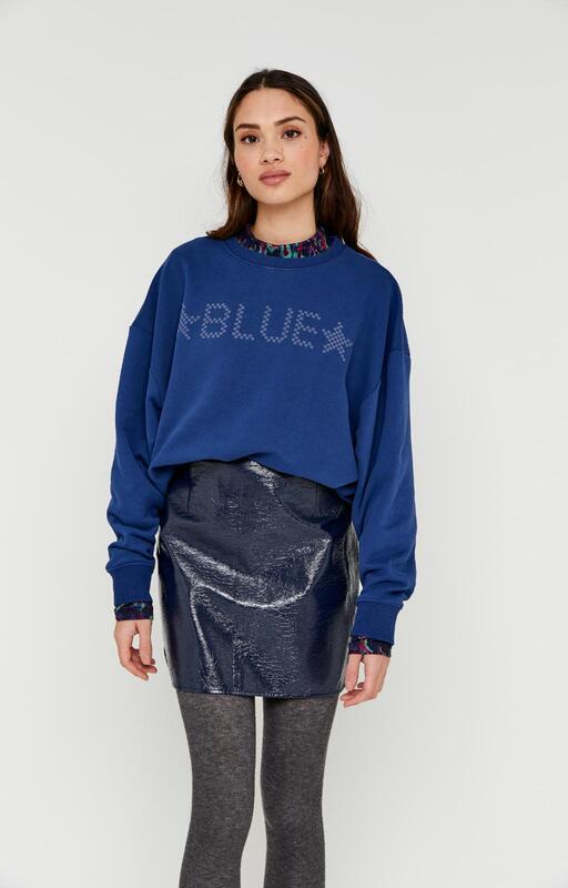 Anna Blue Pullover Fuffy Crew Anna Blue B60-04