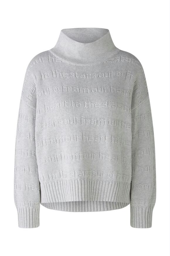 Oui Pullover Light Grey Oui 0089944