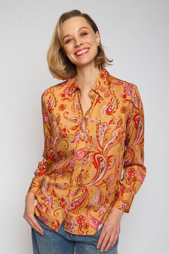 Emily van den bergh Blouse Paisley Caramel Emily 8406-155940